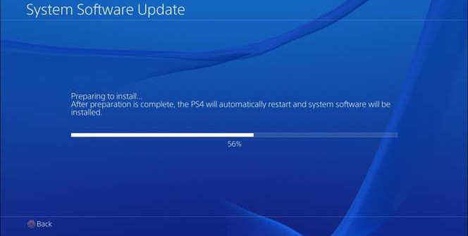 PlayStation 4 : La mise à jour