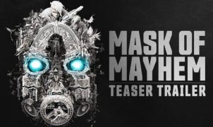 Il l'a fait avec le bref teaser qui accompagne la nouvelle, qui répond au nom de Mask of Mayhem (Le masque du chaos), et qui nous permet de voir l'imagerie visuelle soignée du jeu et certains des personnages qui vont jouer en tant que protagonistes de ce troisième épisode de la saga Borderlands.