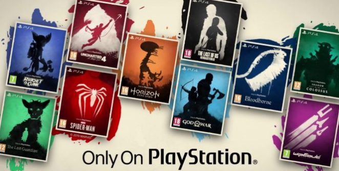 Sony a proposé une idée de collection, Only On PlayStation, et les effets visuels sont également de la même qualité.