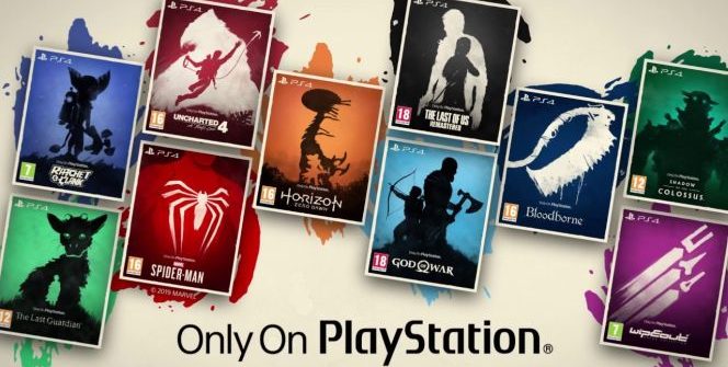 Sony a proposé une idée de collection, Only On PlayStation, et les effets visuels sont également de la même qualité.