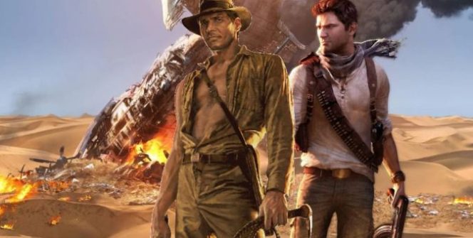 L'un des protagonistes du film Uncharted pense que son scénario ressemble à Indiana Jones.