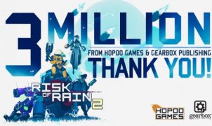 Risk of Rain 2 de Hopoo Games a manqué d'Early Access le 11 août et est déjà joué par plus de 3 millions de personnes sur Steam.