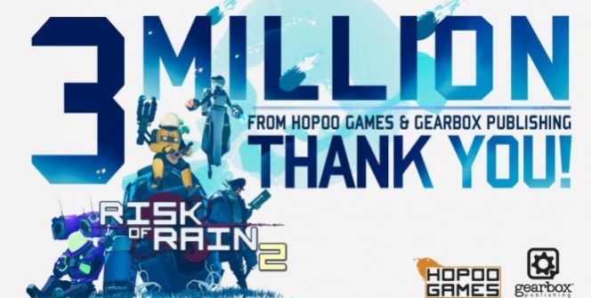 Risk of Rain 2 de Hopoo Games a manqué d'Early Access le 11 août et est déjà joué par plus de 3 millions de personnes sur Steam.