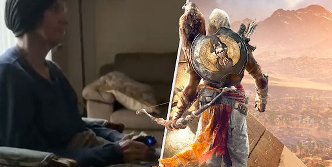 Le plus grand fan d'Assassin's Creed Origins est peut-être une mère de 63 ans, comme un clip récent montre la femme entamant une deuxième partie.