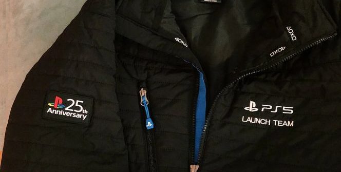 Quelques employés de Sony peuvent cependant récupérer leurs manteaux (ou ... vestes) ... fournis par l'entreprise elle-même!