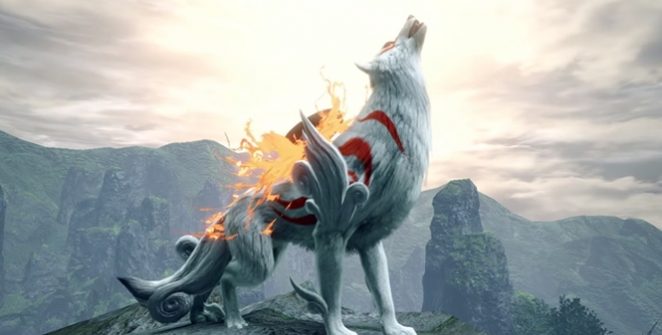 Le loup blanc de Capcom fait son entrée dans Monster Hunter Rise avec un costume Okami pour les canynes et une nouvelle mission.