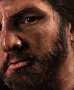 CINÉMA ACTUS - Sur une photo du tournage de The Last of Us, on voit Pedro Pascal de face, habillé en Joel, un survivant de l'apocalypse.