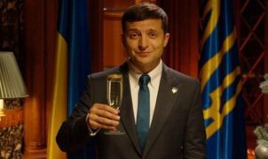 Zelenskyy, le président de l'Ukraine, a "prédit" sa future carrière dans la sitcom de 2015.