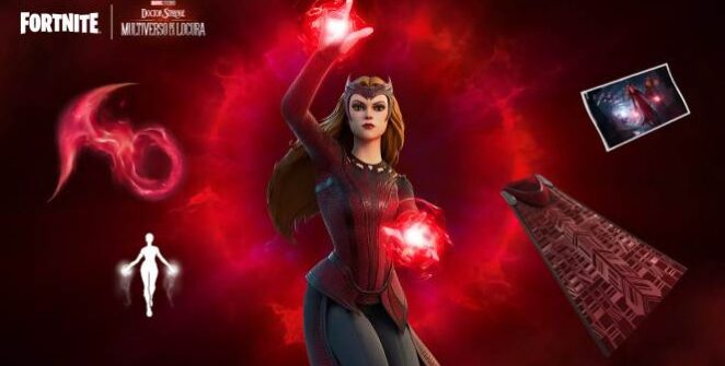 L'apparition du personnage de Scarlet Witch dans la première de Doctor Strange's Multiverse of Madness est disponible à la vente dans la boutique Battle Royale.
