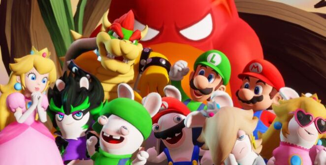 Dans cette nouvelle vidéo de gameplay, Mario et ses amis se battent pour sauver la planète vibrante Terra Flora du mystérieux méchant, Cursa. Pour ce faire, ils abattront des ennemis lapins espiègles et s'affronteront dans une bataille de boss contre un énorme Wiggler, qui est enragé et infecté par la sombre influence de Cursa.