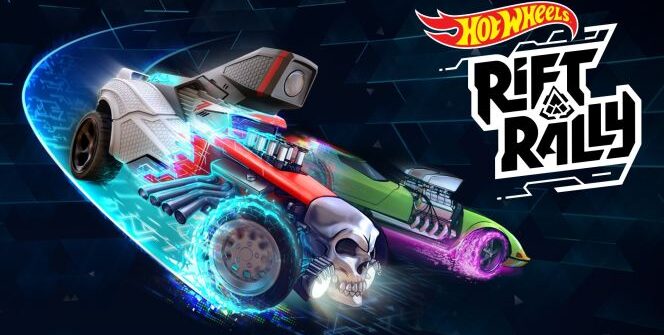 L'aperçu du jeu indique : "Hot Wheels : Rift Rally place les joueurs au volant de leurs véhicules Hot Wheels préférés à l'aide de la voiture RC Chameleon