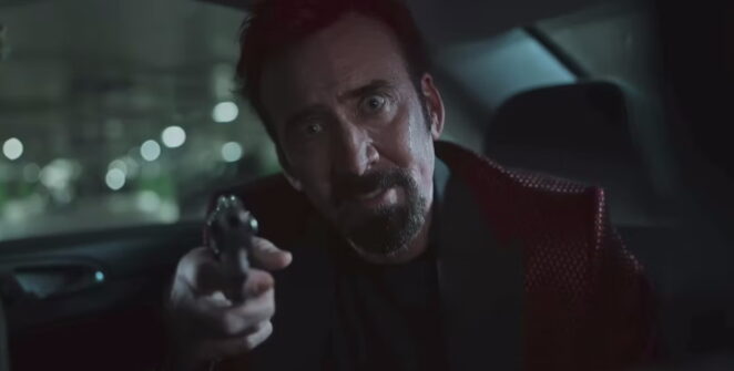 CINÉMA ACTUS - Nicolas Cage arbore une coiffure teintée diabolique dans ce thriller tendu de poursuite en voiture. C'est tout ce que nous savons sur Sympathy for the Devil.