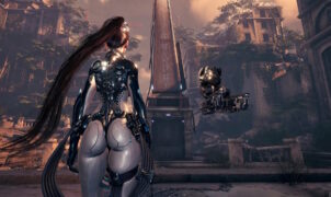 Les développeurs ne semblent pas cacher qu'ils utilisent le personnage principal de Stellar Blade, EVE, et l'apparence de son actrice comme publicité.