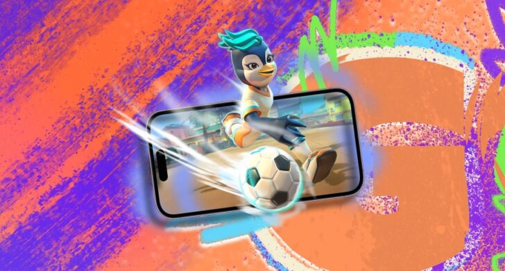 C’est un jeu d’arcade de football rapide en format 5 contre 5, mais il ne faut pas s’attendre à des graphismes révolutionnaires, car il est également conçu pour les plateformes mobiles.