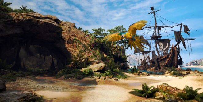 TEST - Sabres, pistolets, squelettes et un perroquet effronté : Pirates VR: Jolly Roger ne fait pas dans la dentelle et vous projette, dès la première minute, au cœur de la folie caribéenne.