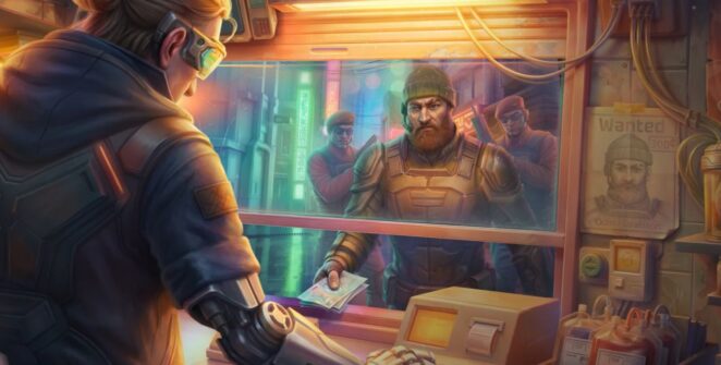 Questing Goose Studio et TinyBuild ont mélangé l’univers cyberpunk avec la gestion d’une boutique. Cette association peut paraître inhabituelle, mais le résultat semble prometteur !